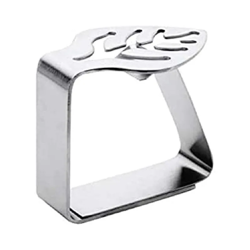 Pince À Nappe en Inox - Lot de 4
