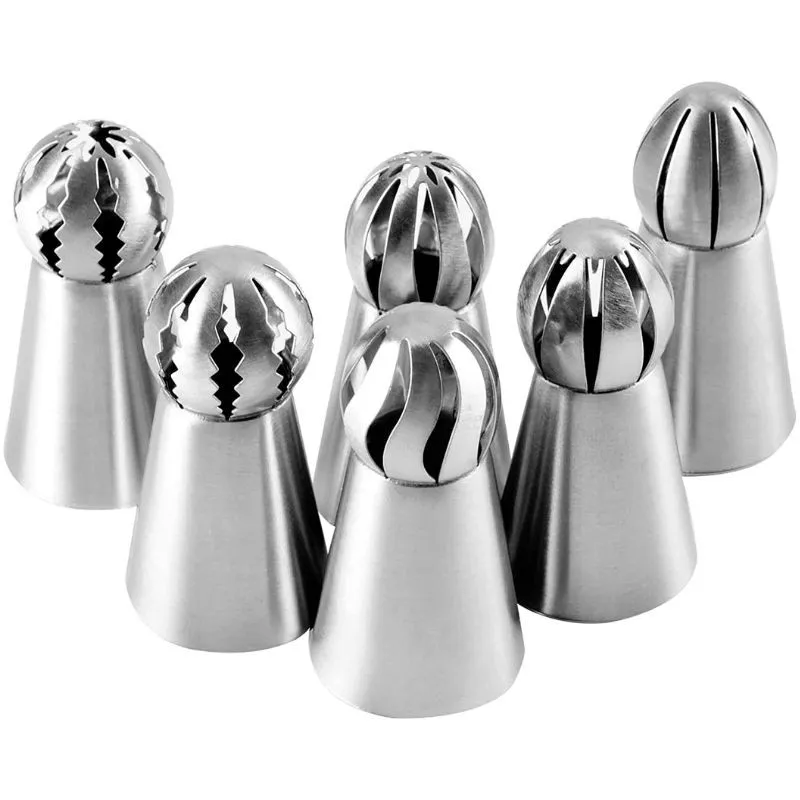 Set De 6 Douilles De Décoration Russes
