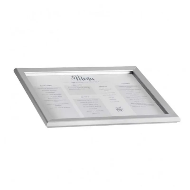 Porte-Menu En Aluminium - A3