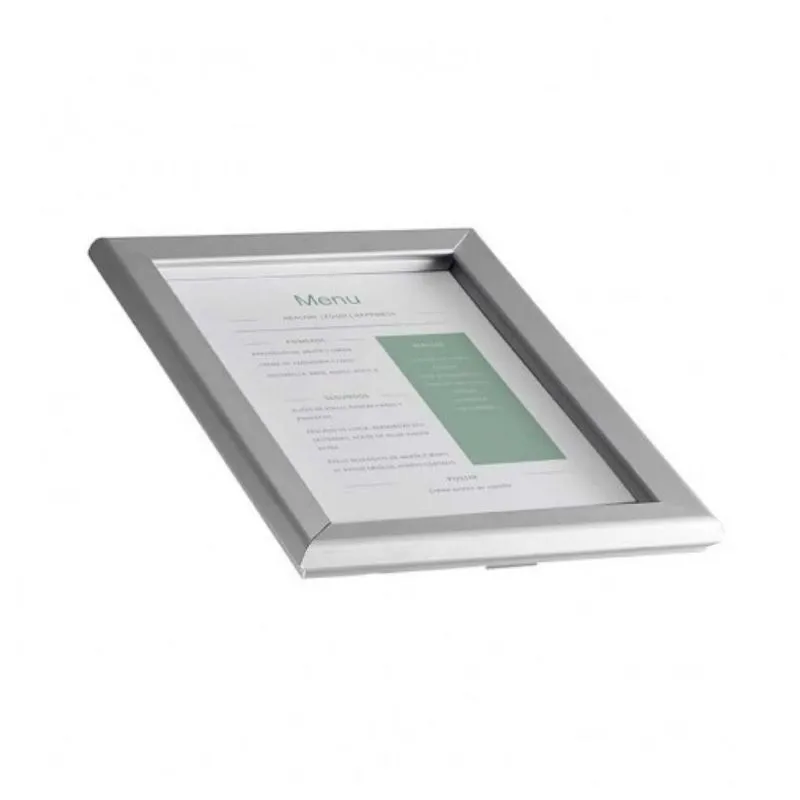Porte-Menu En Aluminium - A4