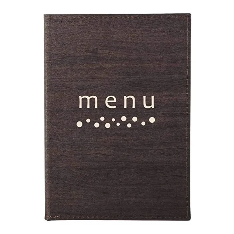 Porte-Menu Tiziano En Simili-Cuir - A5
