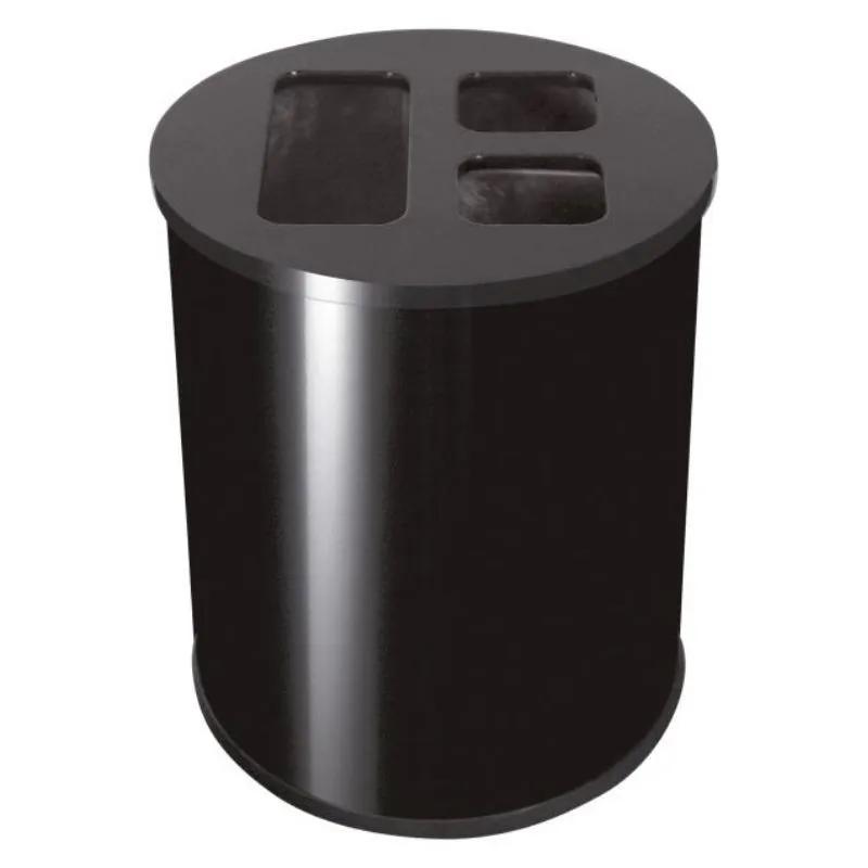Collecteur de Tri Noir - 40 L