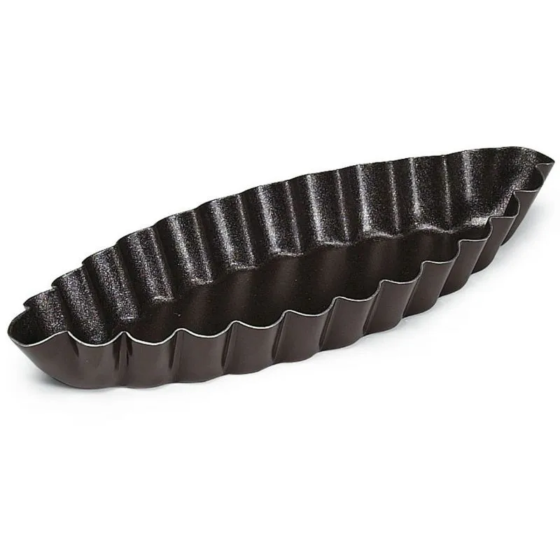 Moule à Barquette Cannelée - 80 x 40 mm