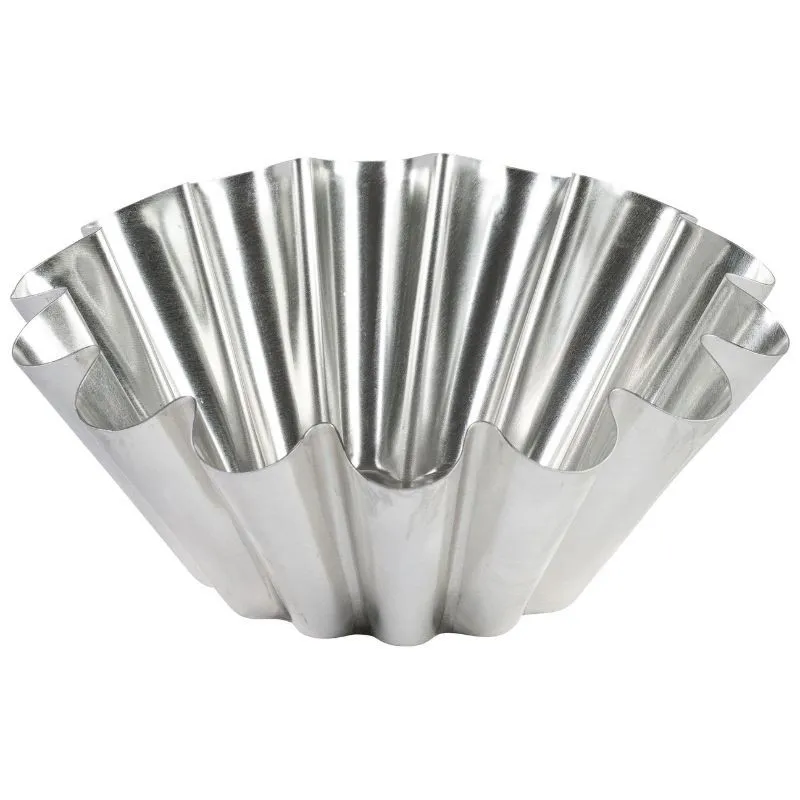Moule à Brioche Grosses Côtes en Fer Blanc - Ø 220 mm