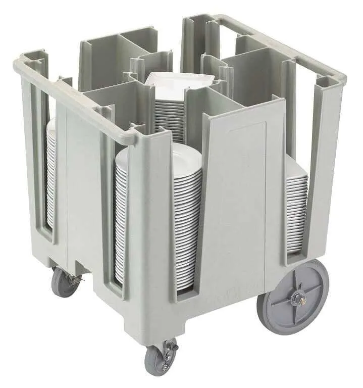 Chariot à Assiettes Versa à Colonnes Fixes Symétriques - Assiettes ø 286 mm max