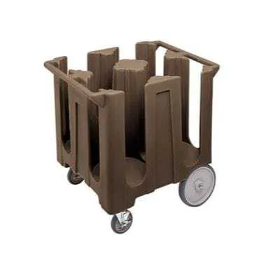 Chariot à Assiettes à Colonnes Symétriques - 83 x 70 x 81,5 cm