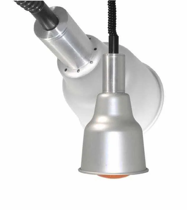 Lampe Infrarouge Basic en Aluminium Brossé