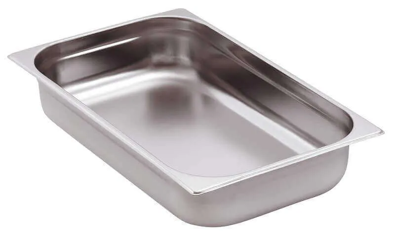 Bac Gastro GN 1/1 Inox - Profondeur 20 mm - 2,5 L