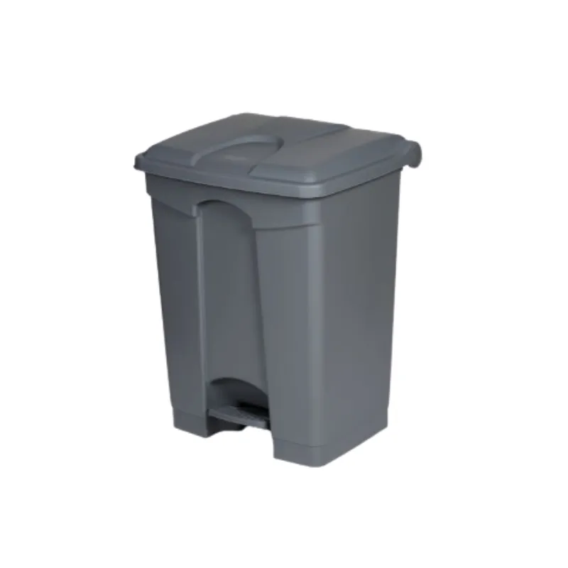 Poubelle à Pédale Grise - 70 L