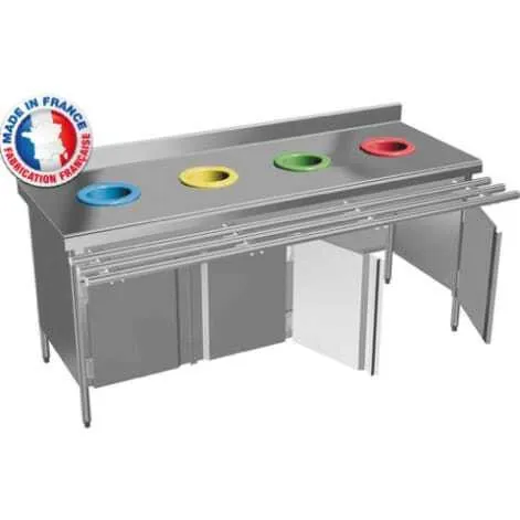 Table de Tri Sélectif 4 Portes - Version Enfant