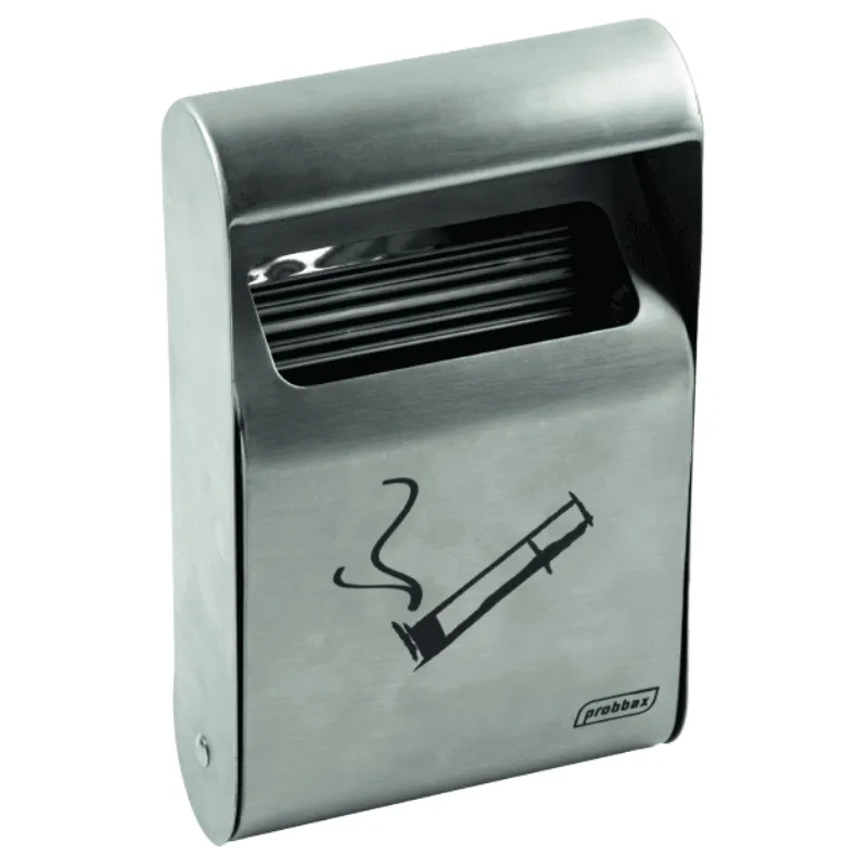 Cendrier Mural Inox Satiné - 1,5 L