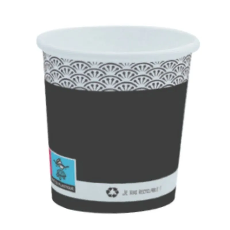 Gobelet Carton Elegance 18 cl - Ecoresponsable - Lot de 50