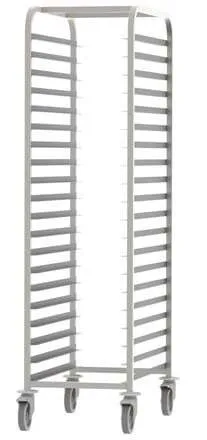 Echelle Pâtissière 400 x 800 avec Barre d'Arrêt - 20 Niveaux