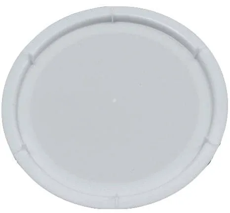 4 Couvercles pour Bac en Plastique Rond