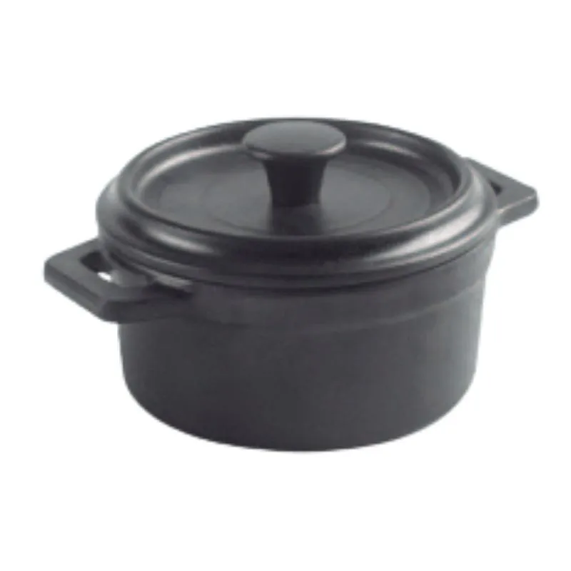 Mini-Cocotte en Mélamine avec Couvercle - Ø 14 cm - 640 ml