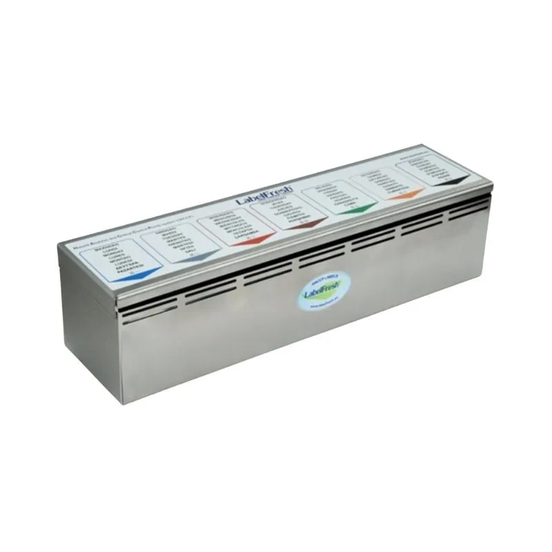 Distributeur 7 Jours en Acier Inoxydable - 140 x 160 x 400 mm