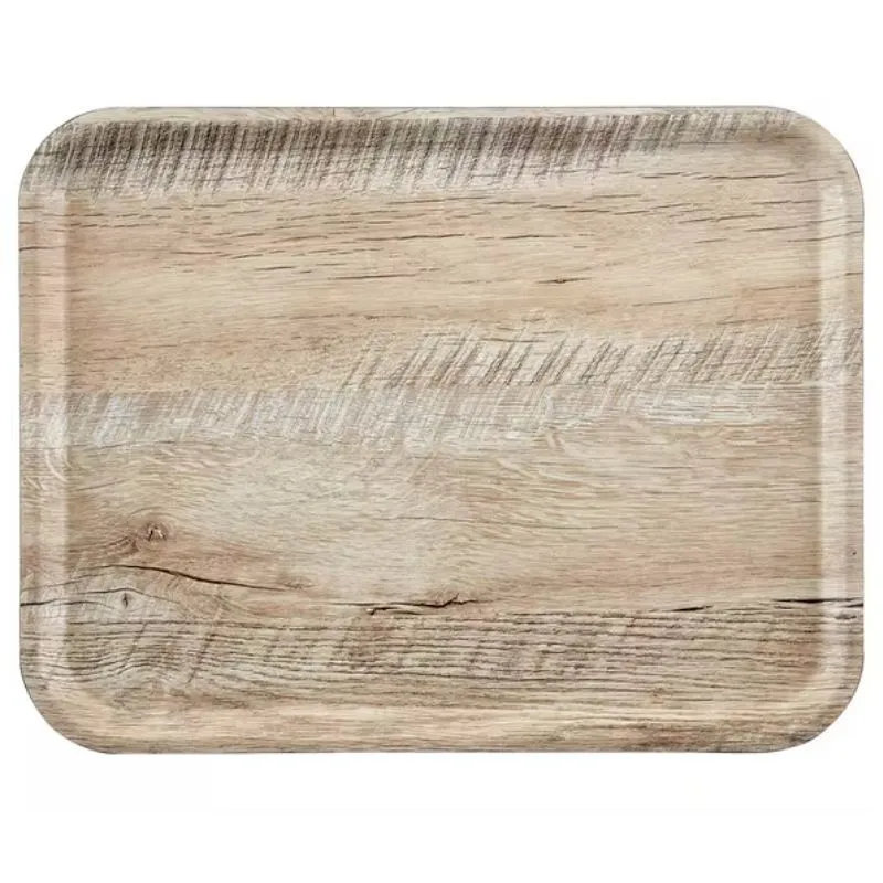 Plateau Rectangulaire Madeira - Chêne Clair - 350 x 240 mm