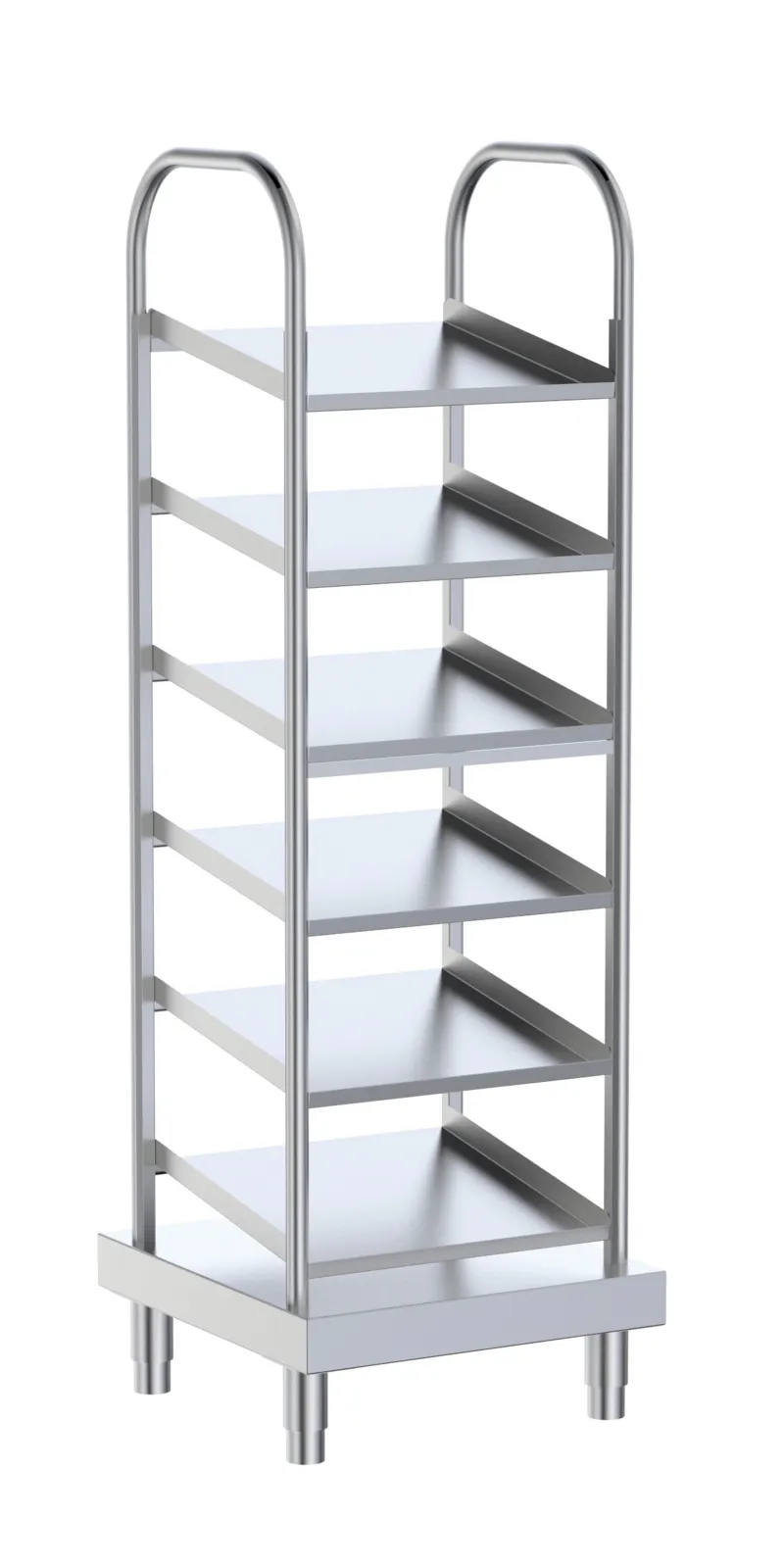 Distributeur D'Assiettes 6 Niveaux - 610X650X1892