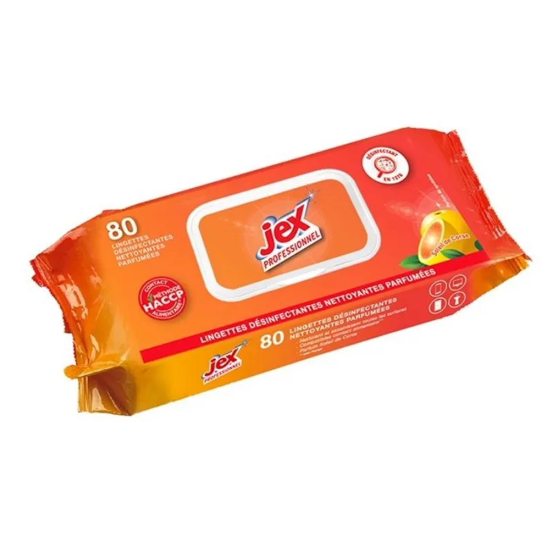 Lingettes Nettoyantes et Désinfectantes Soleil de Corse - 80 Lingettes