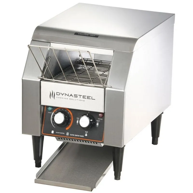 Toaster à Convoyeur Professionnel 1300 W Inox, Brunissage Réglable, Pains et Buns, Snacking