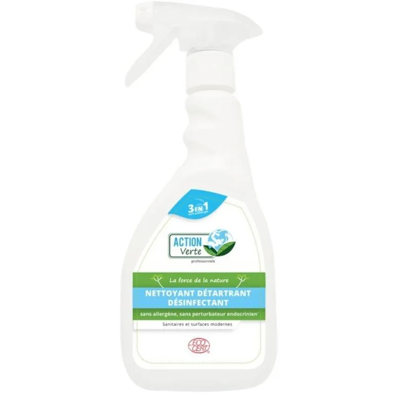 Spray Nettoyant Détartrant et Désinfectant - 500 ml