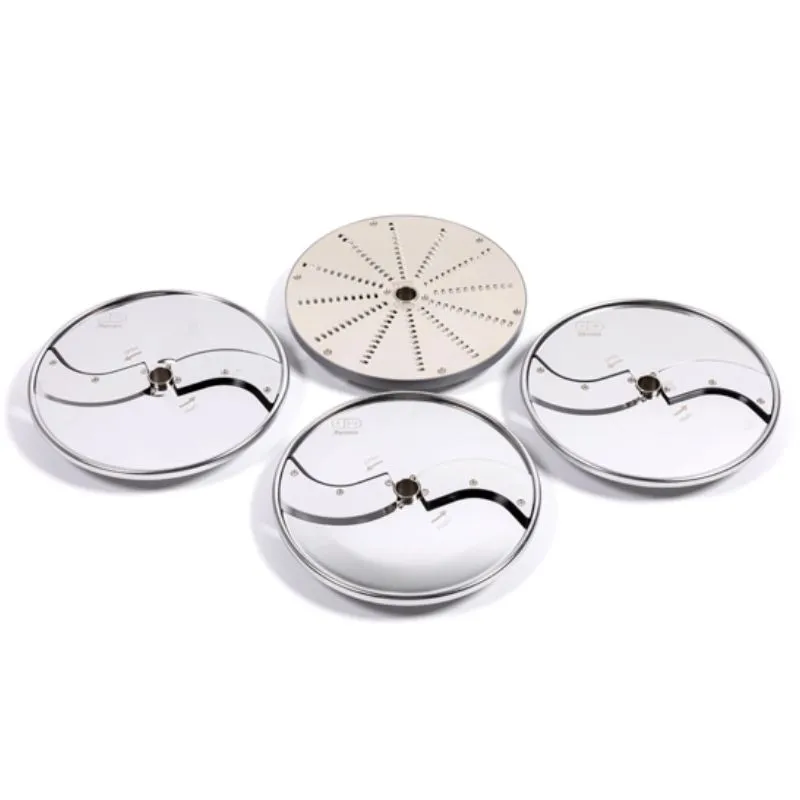Pack Buffet 4 Disques pour Cutter et Coupe-Légumes Electrique