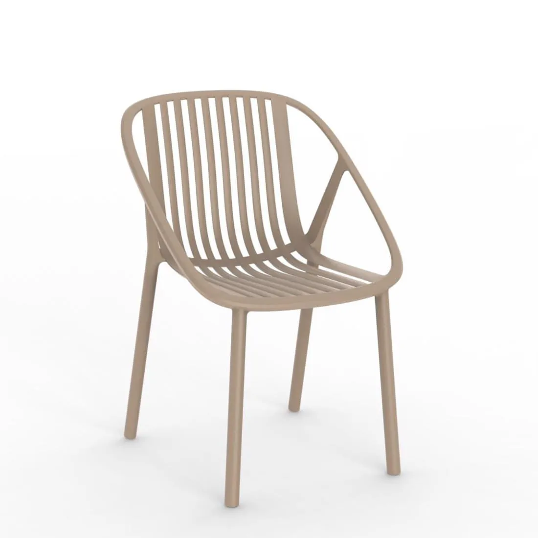 Chaise Bini - Sable - Lot de 4
