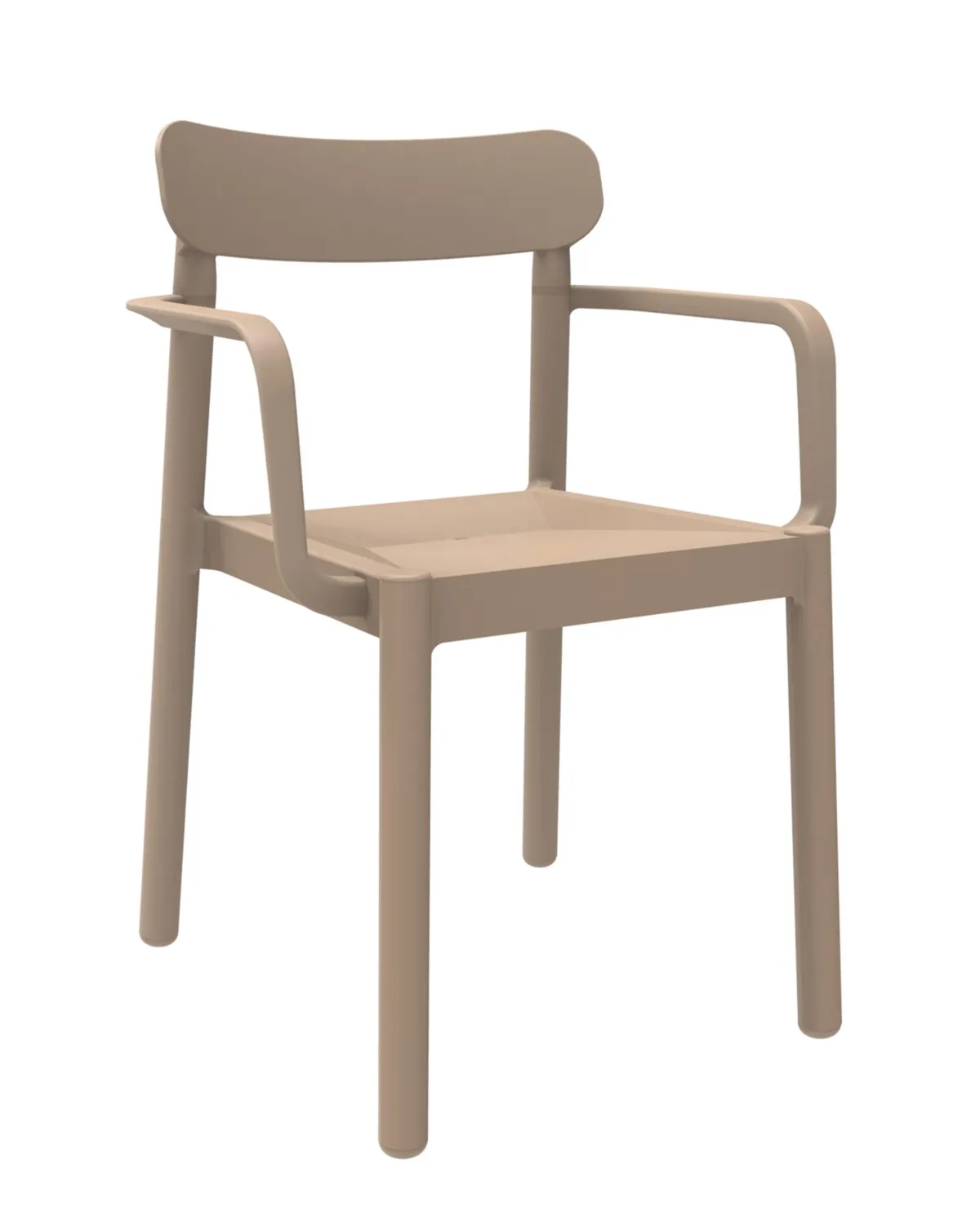 Fauteuil Elba - Sable - Lot de 4