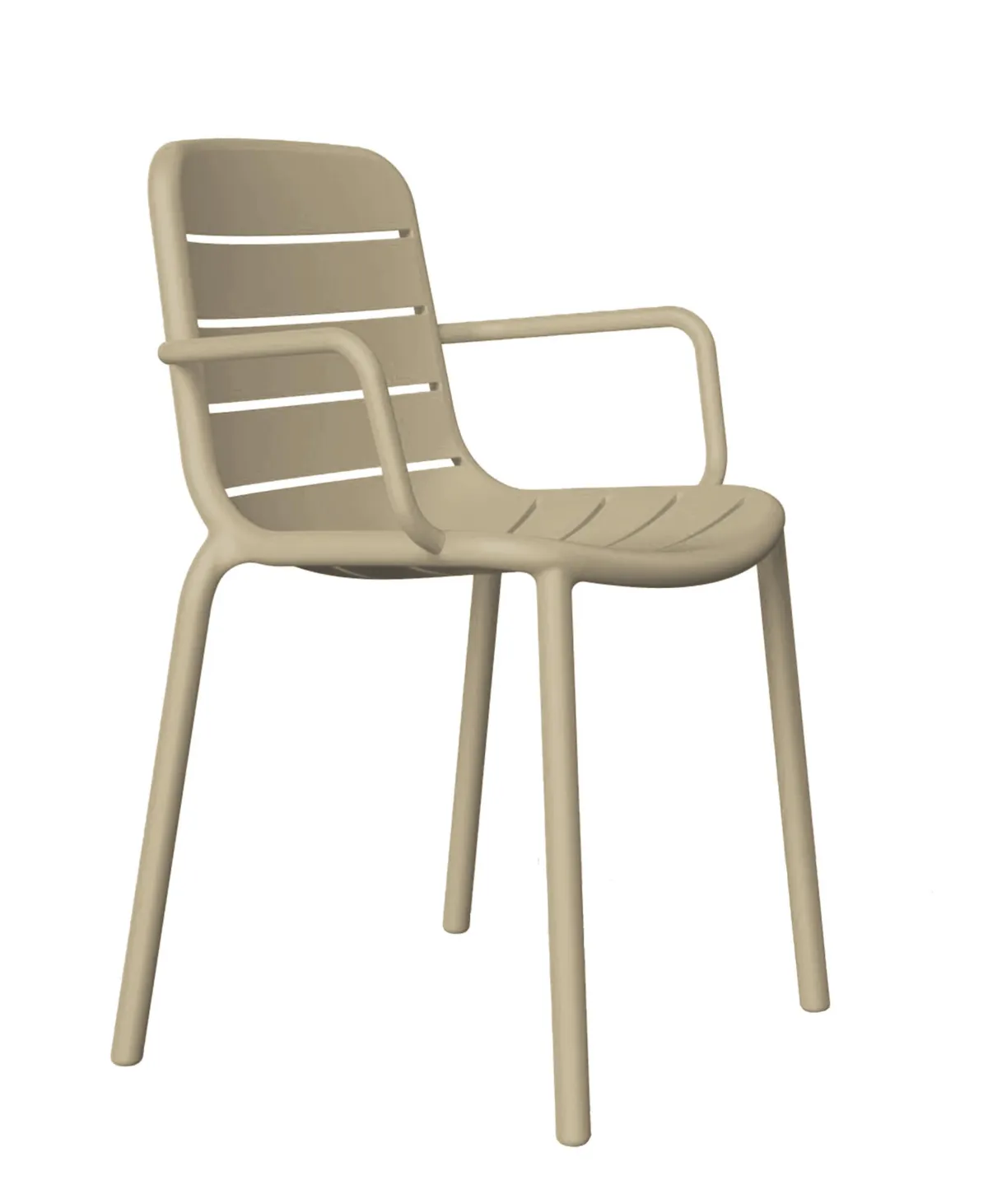 Fauteuil Gina - Sable - Lot de 4