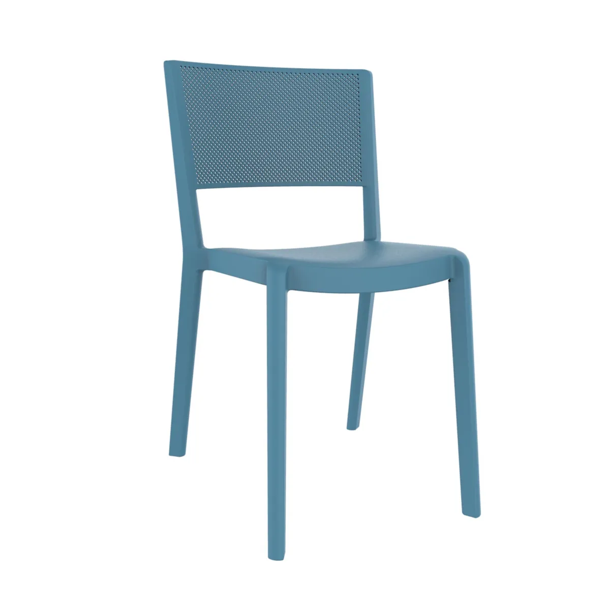 Chaise Spot - Bleu Retro - Lot de 4