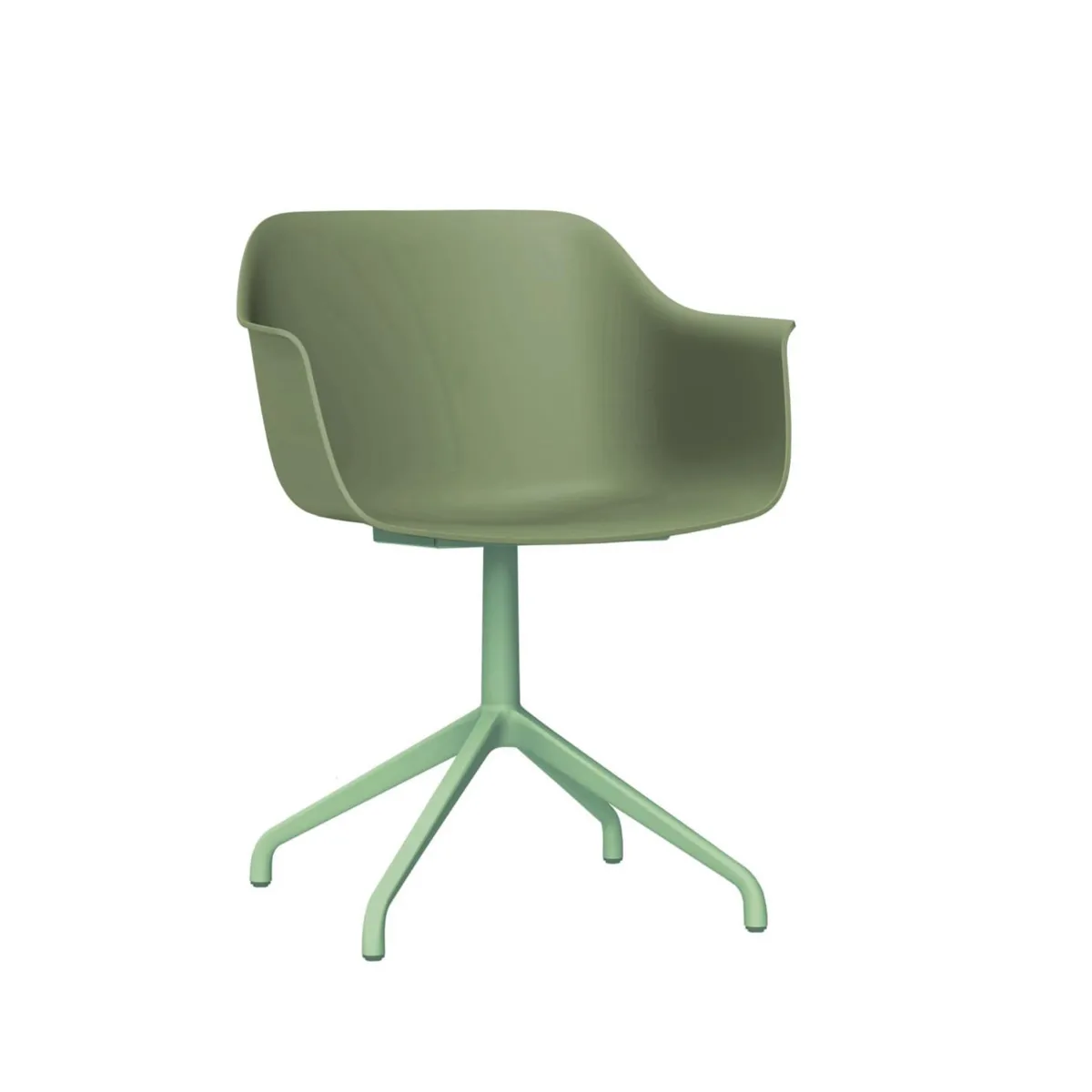 Chaise Araignée - Gris Vert - Lot de 2