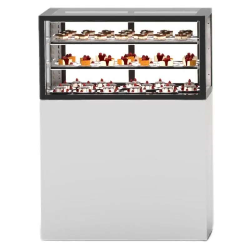 Vitrine Froide Horizontale Arrière - Integra Base 100 - Ouverture Arrière - H 1400 mm