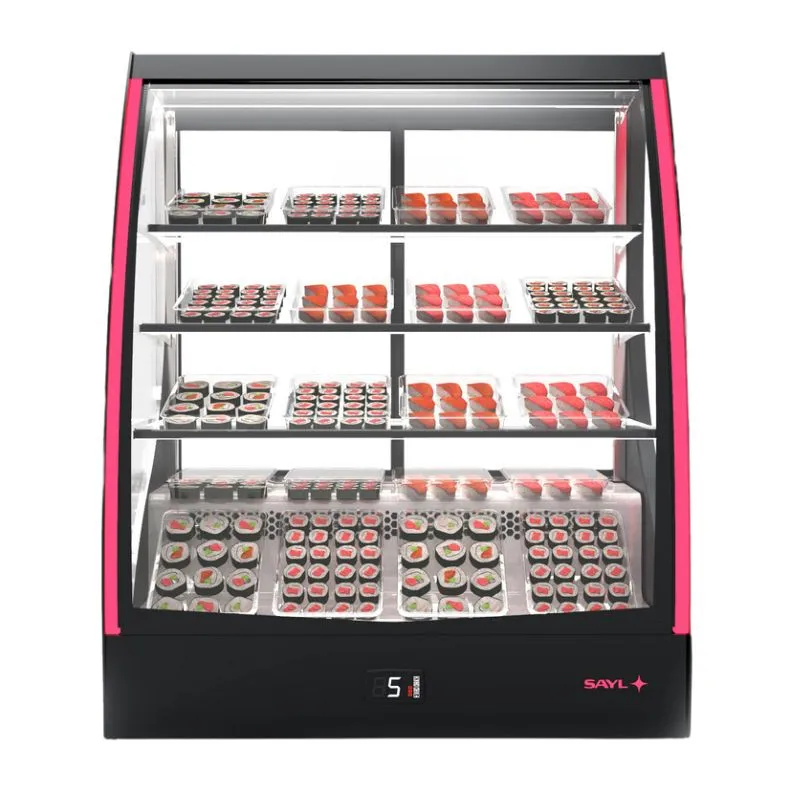 Vitrine Froide Horizontale - PAK Courbé - Ouverture Arrière
