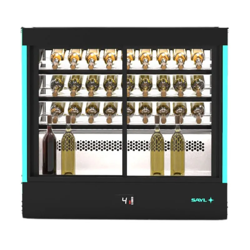 Vitrine Froide Horizontale Frontal et Arrière - COMPAK - 50 bouteilles