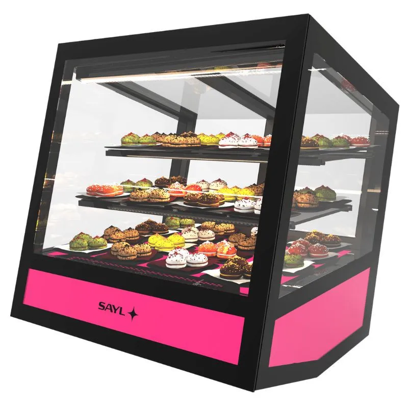 Vitrine Froide Réfrigérée à Poser - QBO - Ouverture Arrière - avec RGB