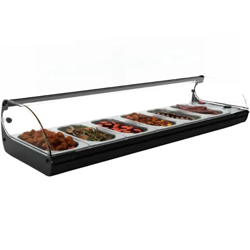 Vitrine Chaude à Poser Self Service - STANDARD Bain Marie - GN 1/3