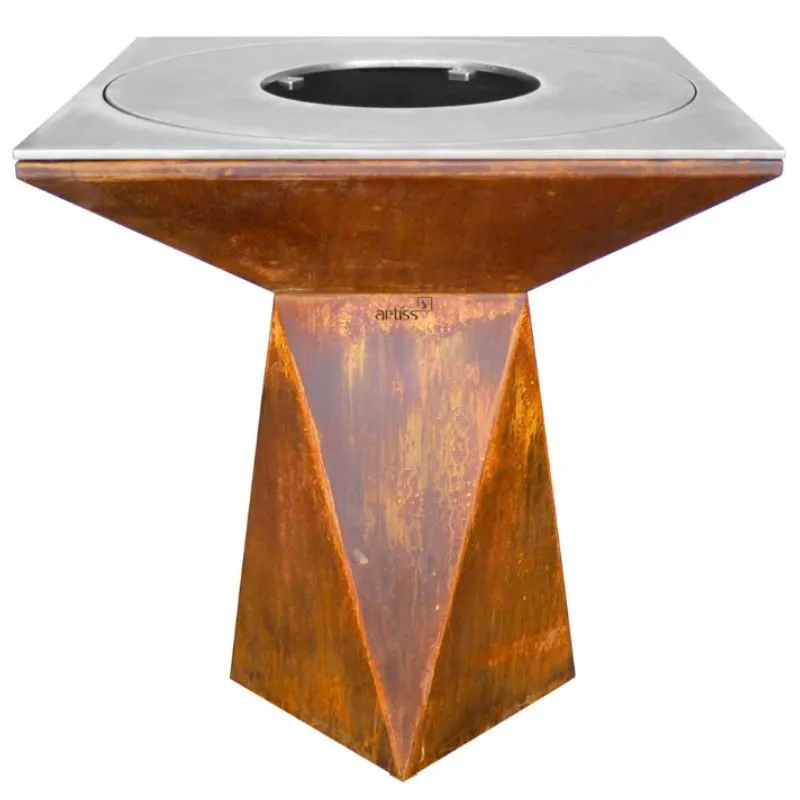 Brasero G1 Corten 90 cm - Acier Carbone