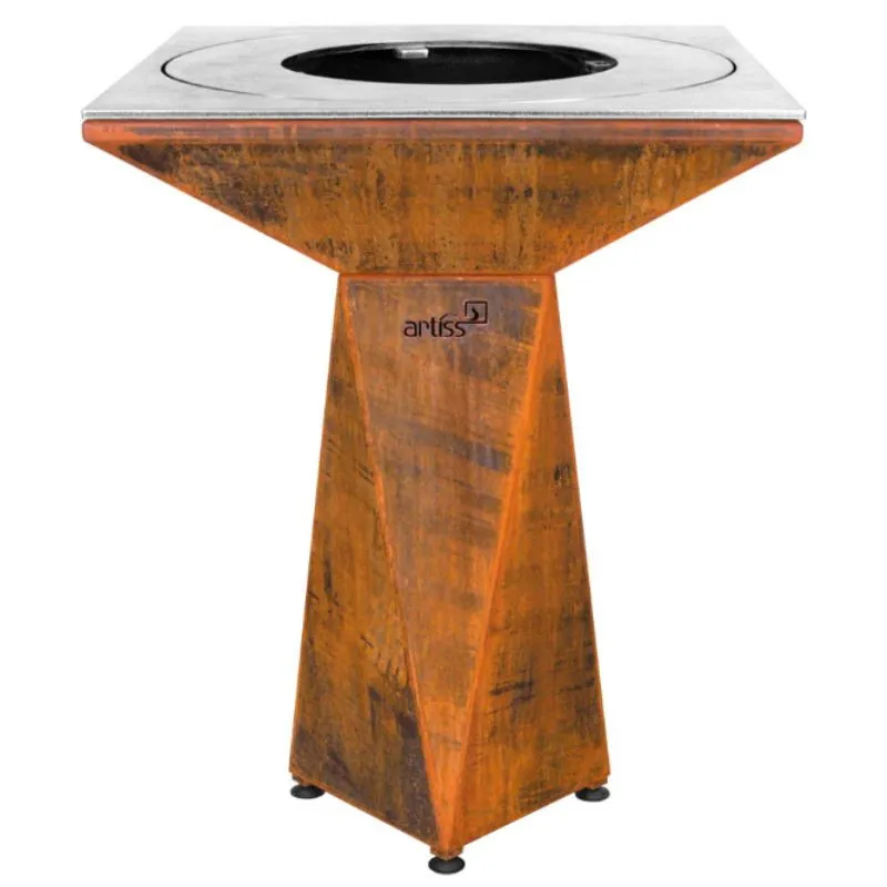 Brasero G1 BASIC Corten 74 cm - Acier Carbone