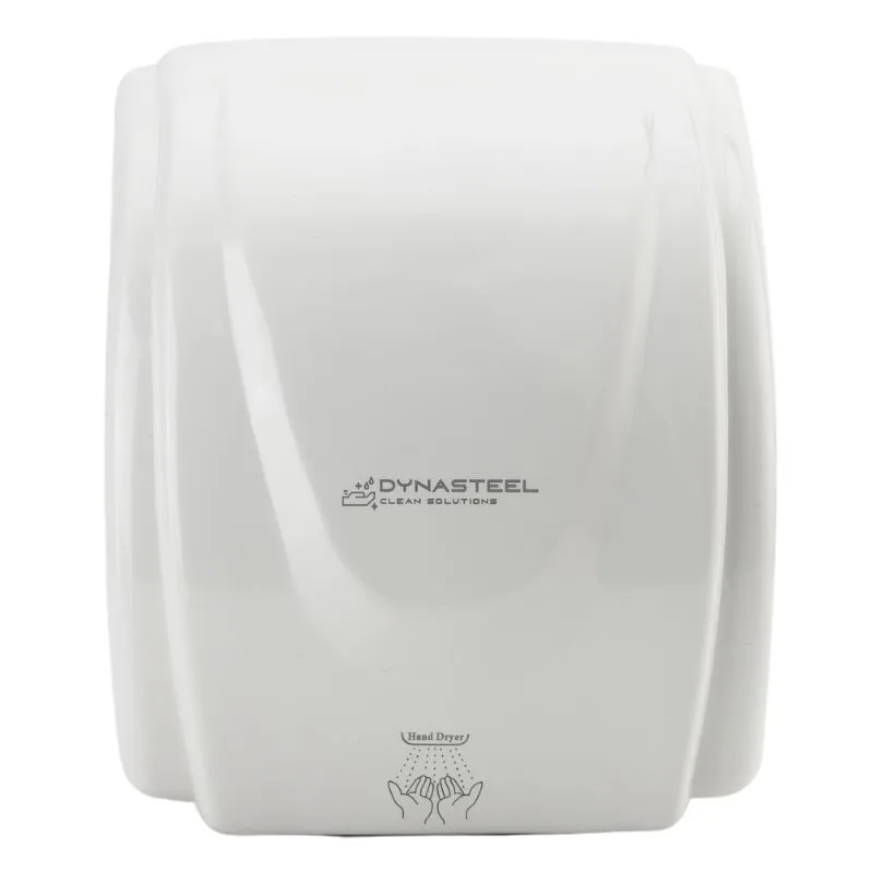 Sèche-Mains Électrique Automatique 2100 W, Séchage 30 s, Coque ABS Blanc Laqué, Sanitaires CHR