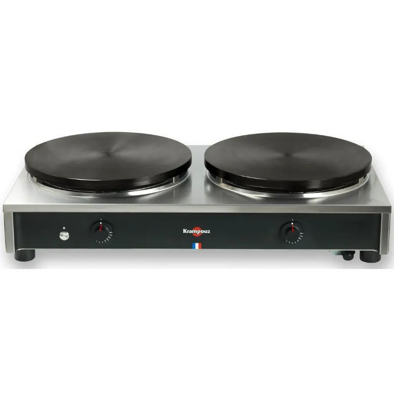 Crêpière Double à Gaz - Gamme Standard - Ø 40 cm