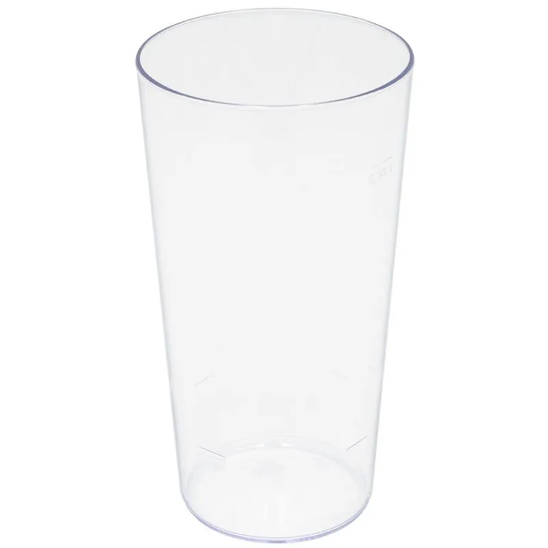 Verre à Bière Réutilisable en SAN - 60 cl - Lot de 5
