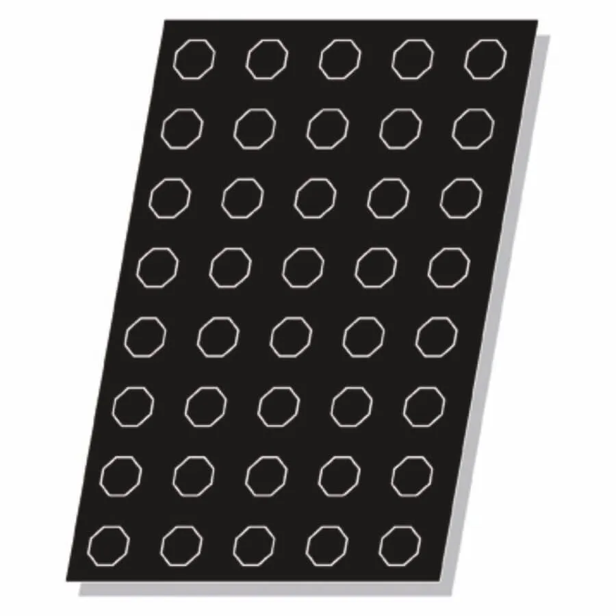 Moule Octogones Flexipan - 40 Octogones - 28 ml