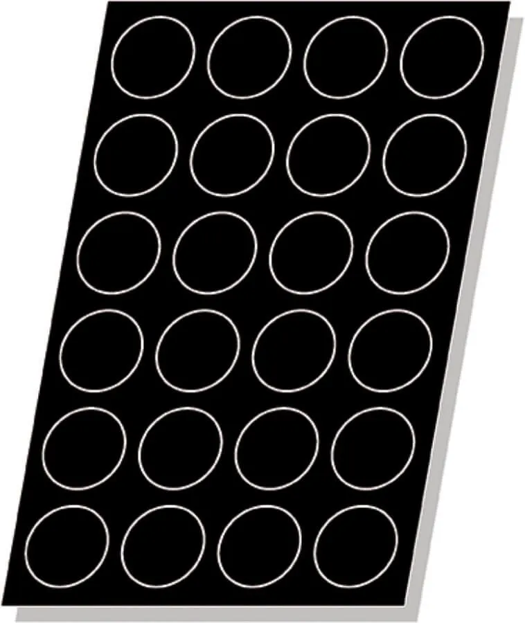 Moule Ronds Flexipan - 24 Ronds - 65 ml