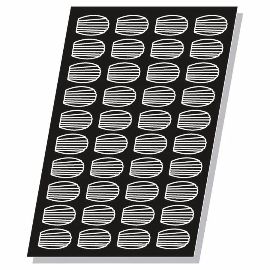 Moule Madeleines Flexipan - 40 Madeleines - 35 ml