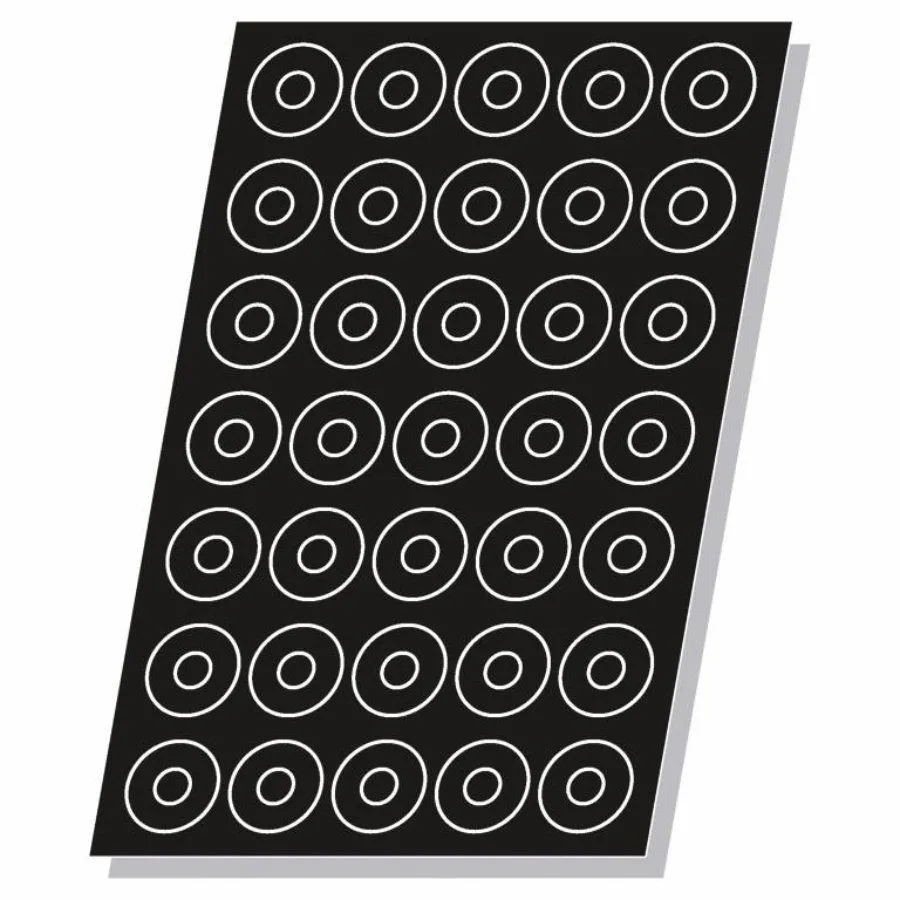 Moule Savarins Ronds Flexipan - 35 Ronds - 50 ml