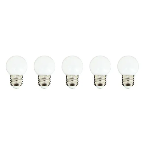 Ampoule Blanche - Party Bulb White - Lot de 5