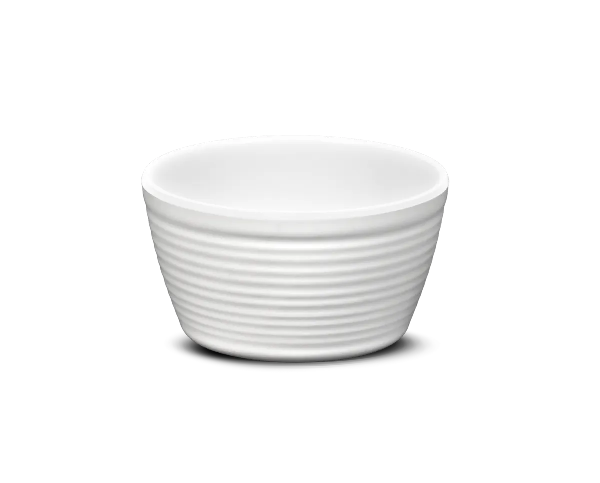 Ramequin Ondulé Blanc - 120 ml