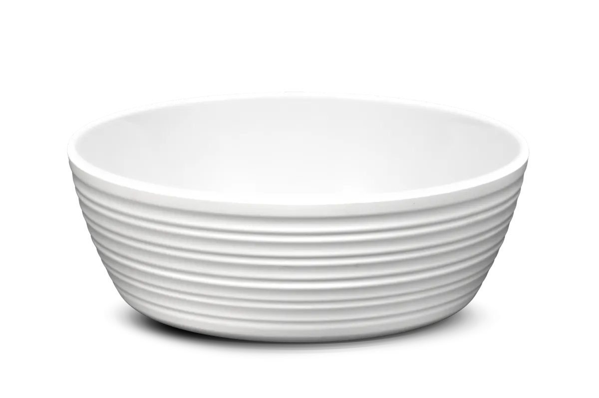 Ramequin Ondulé Blanc - Ø 20 cm