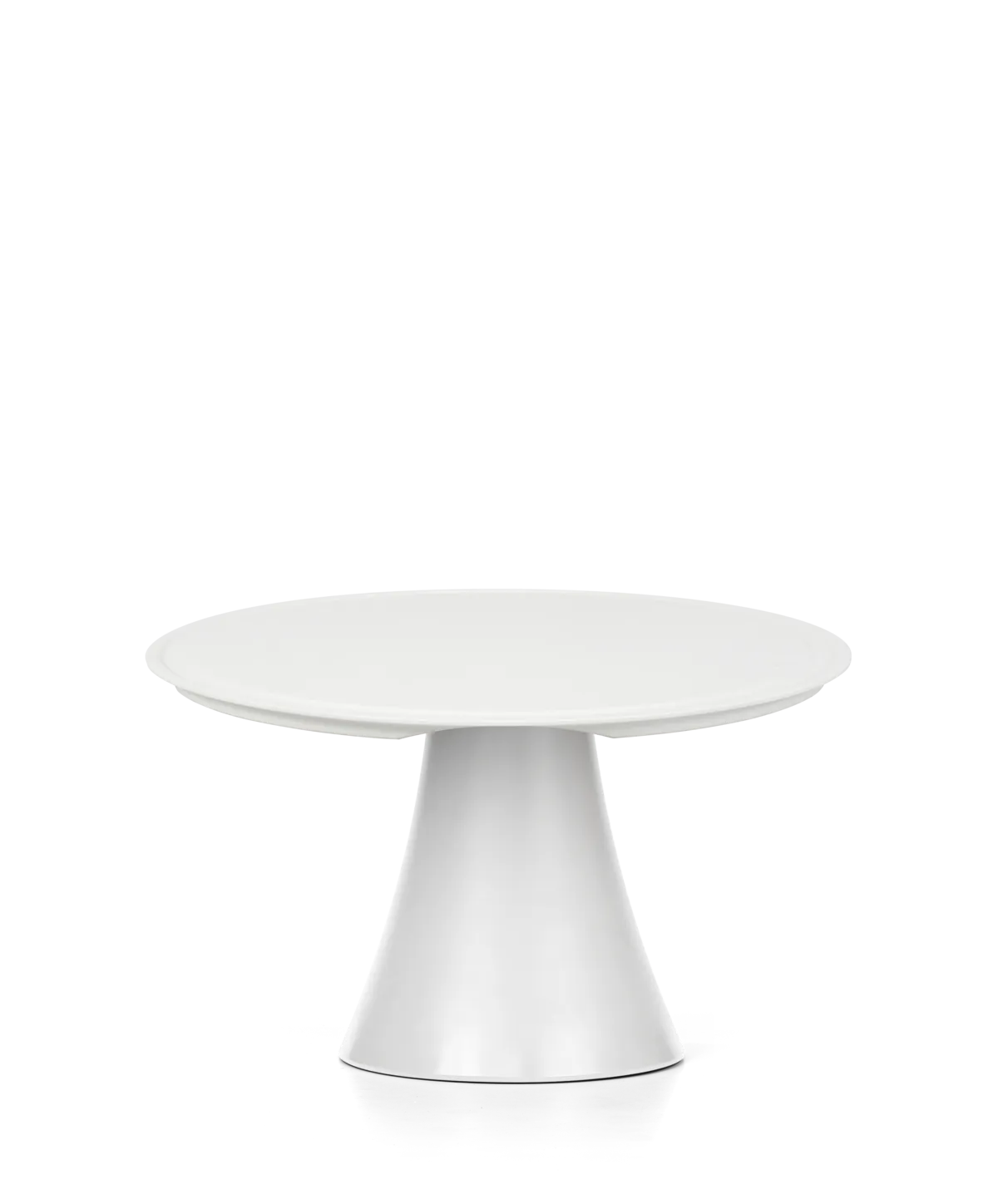 Support à Gateau Mélaminé Blanc - H 10 cm