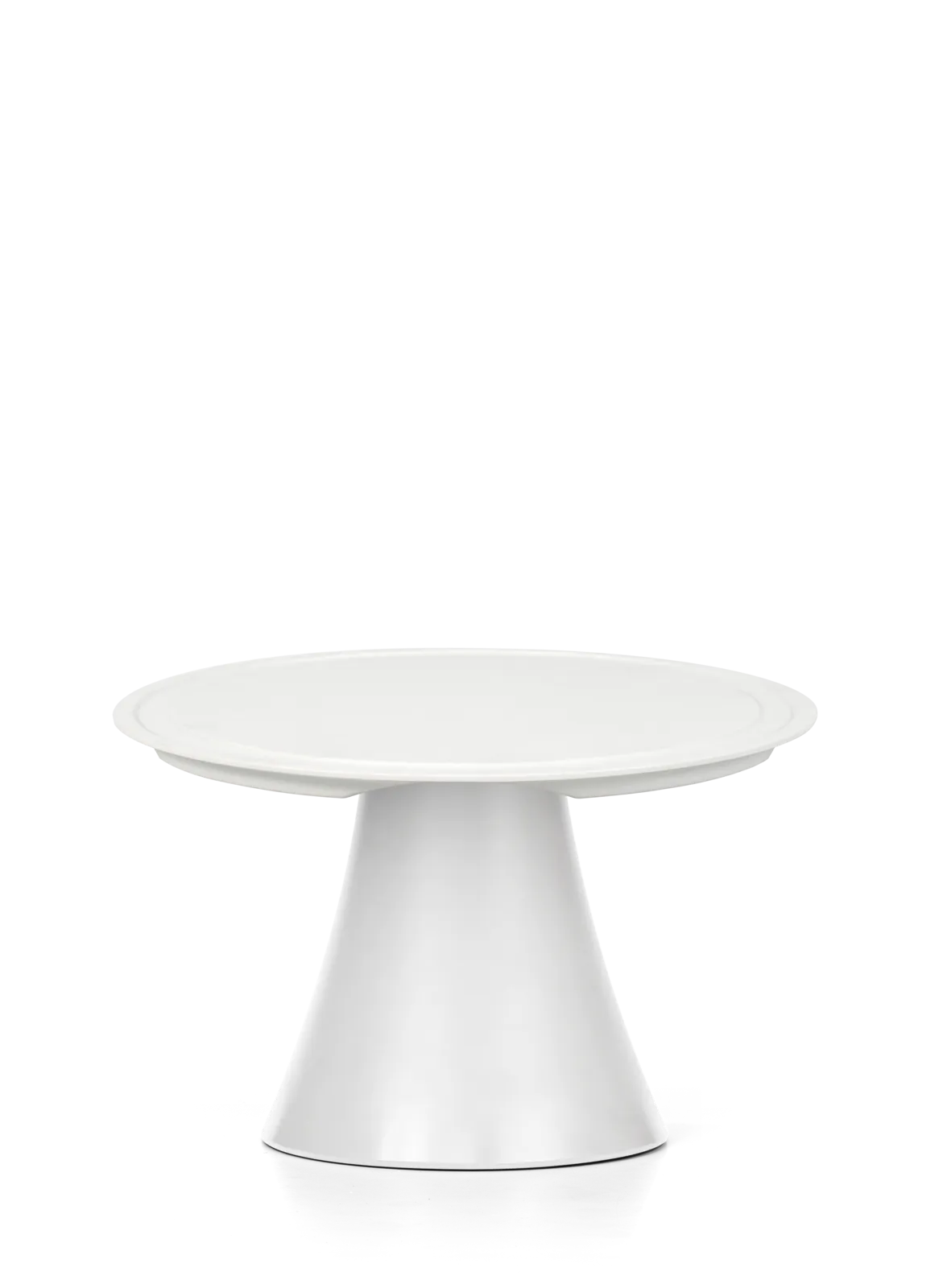 Support à Gateau Mélaminé Blanc - H 18 cm